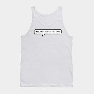 Number 1 Hockey Boy Tank Top